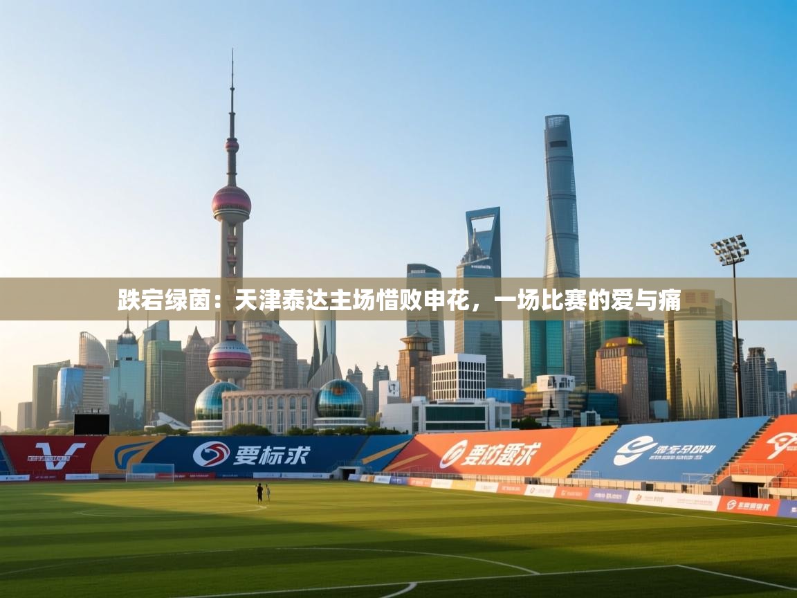 跌宕绿茵：天津泰达主场惜败申花，一场比赛的爱与痛  第2张