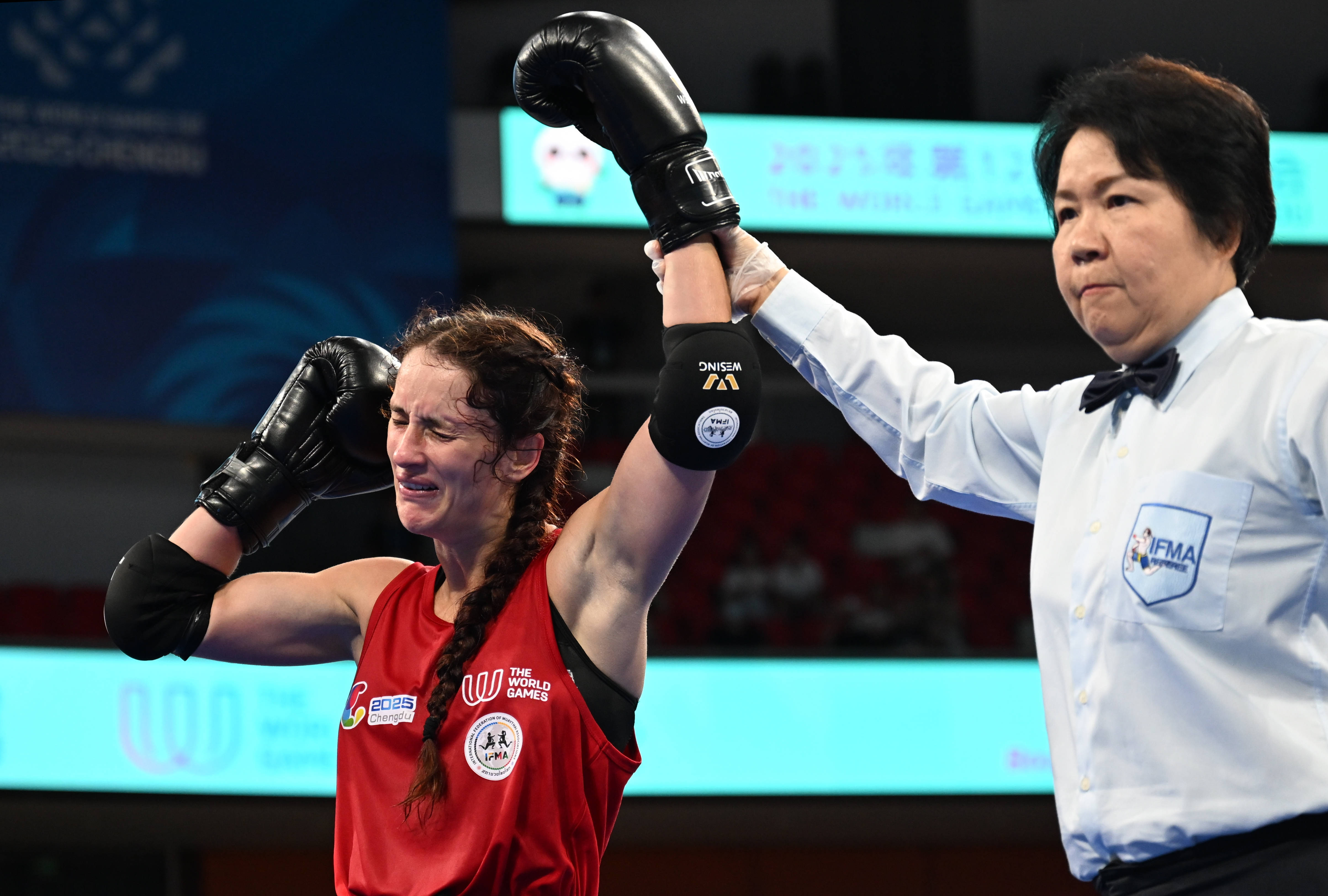 泰国选手夺得女子跆拳道金牌 泰国选手夺得女子跆拳道金牌